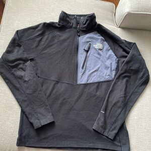 The North Face Black Fleece Half Zip Sweatshirt